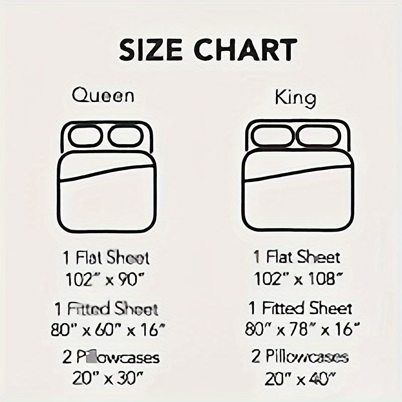 EVERGRACE Cotton Tencel Queen King Size Cooling Sheet Set for Hot Sleepers, 4pcs Silky Luxurious Soft Eucalyptus Lyocell Bedding Set, 1 Flat Sheet, 1 Deep Pocket Fitted Sheet, 2 Shams