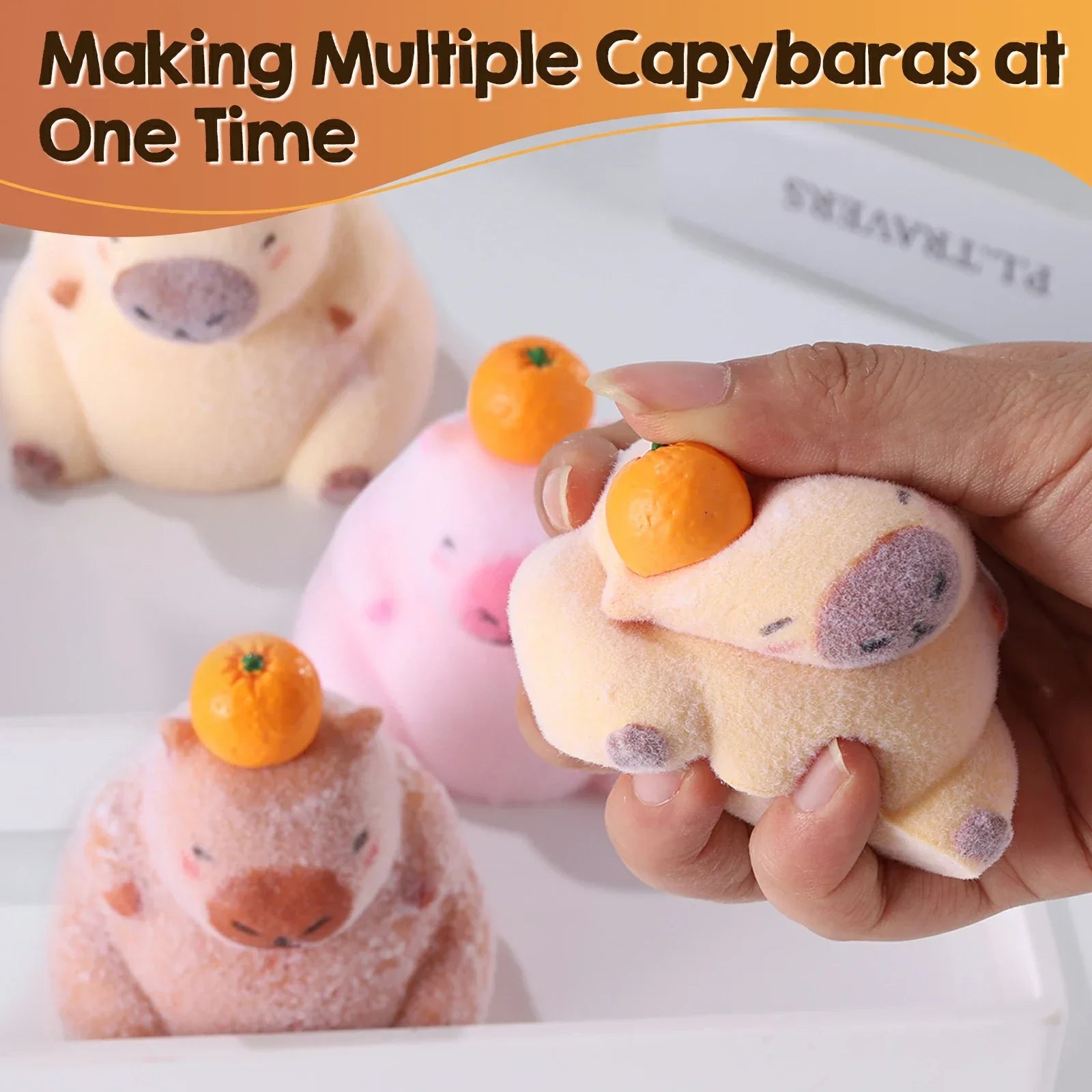 Capybara Taba Squishy Mold