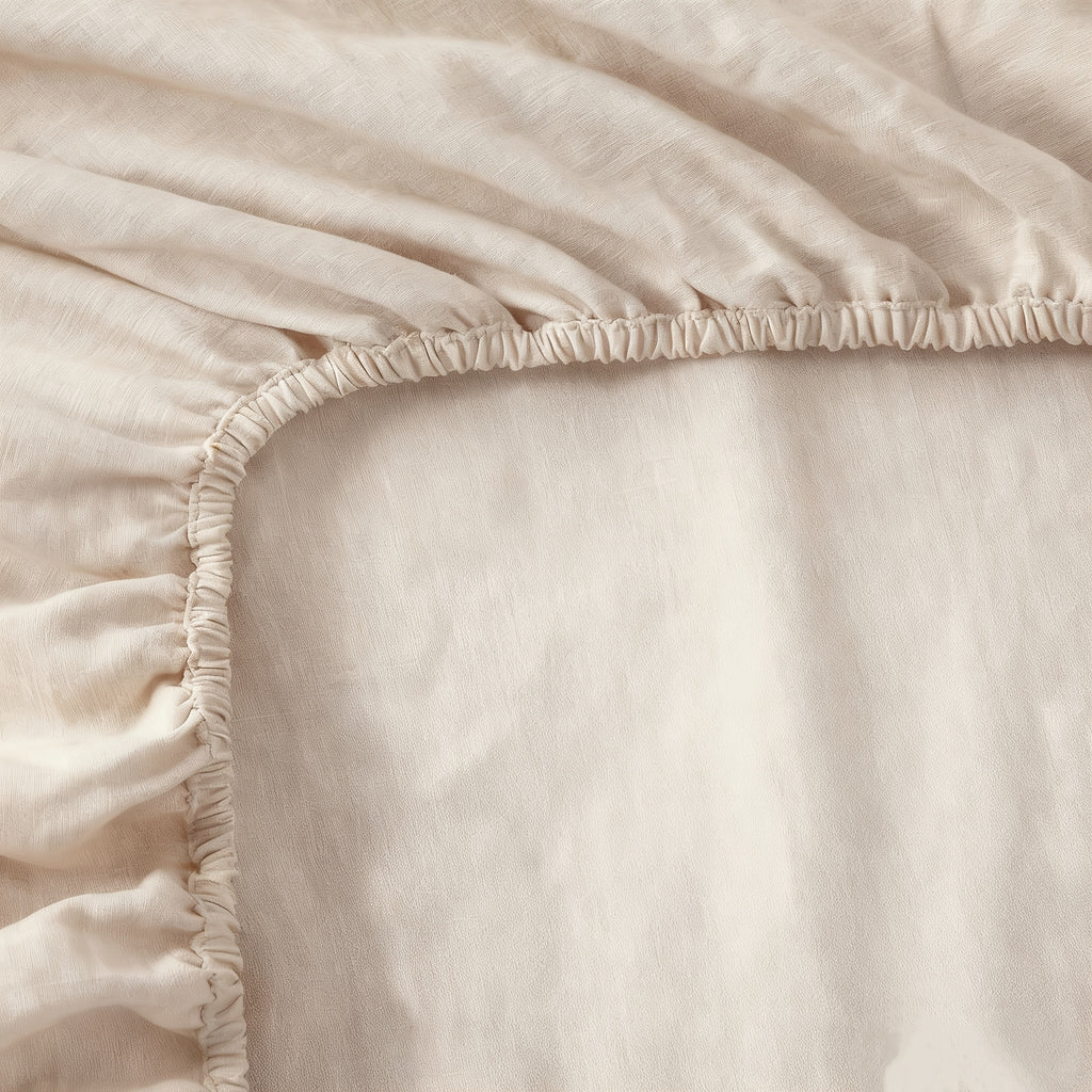 4pcs Sheet Set, Soft and Comfortable Home Bed Sheets, Non-fading Egyptian Cotton-linen Blend Bed Sheets, Deep Pocket 16in, Available for Multi-size Mattresses, All Seasons Use, Suitable for Travel, Hotels, Perfect Gifts